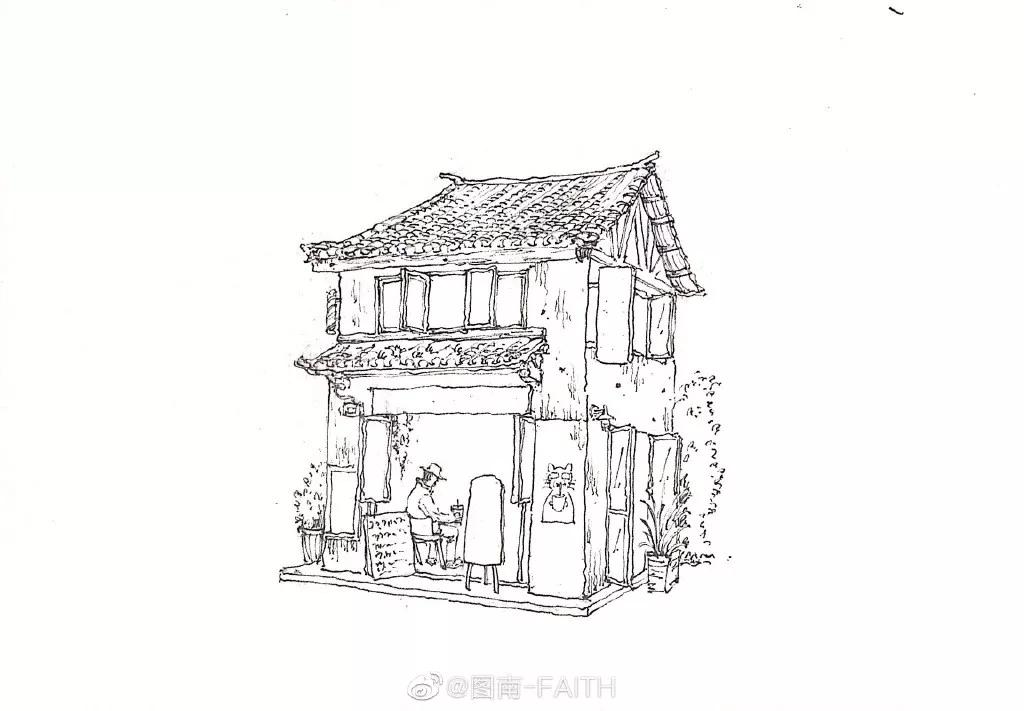 水彩画建筑入门零基础初学,水彩大师的建筑风景作品