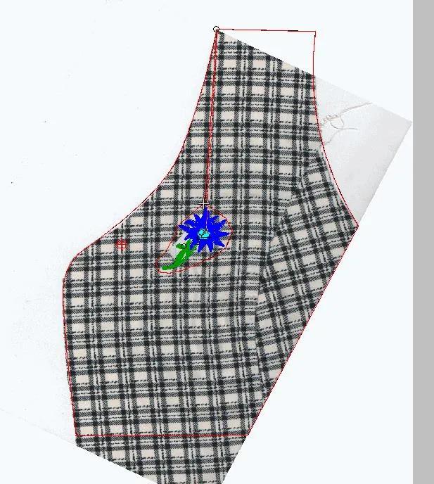 电脑绣花补绣完怎么出框,电脑绣花开位技巧