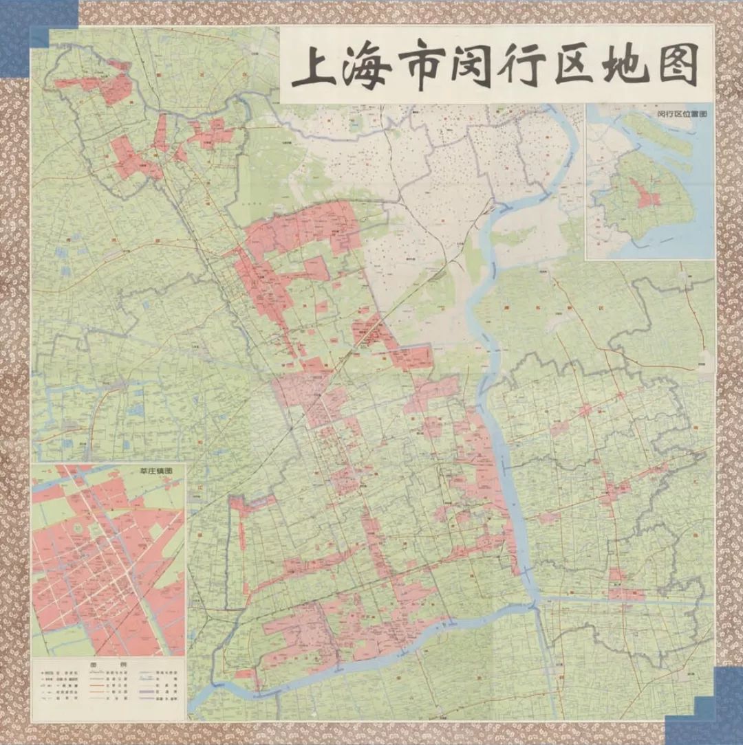 上海市版图演变全过程,上海市区行政地图变迁