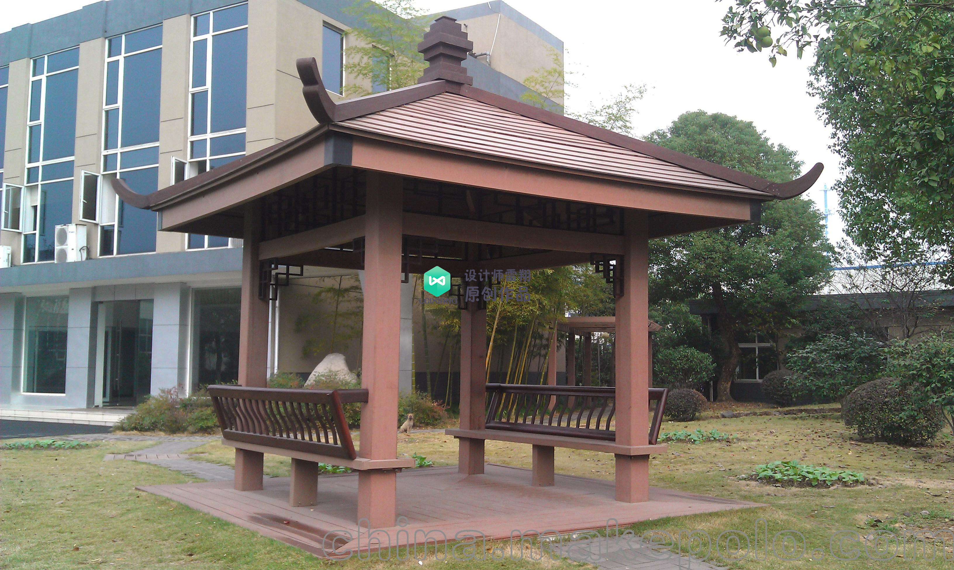 庭院凉亭设计,庭院景观凉亭制作过程