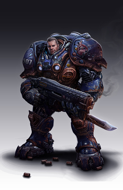 星际争霸中的几种战术,星际争霸各兵种设定