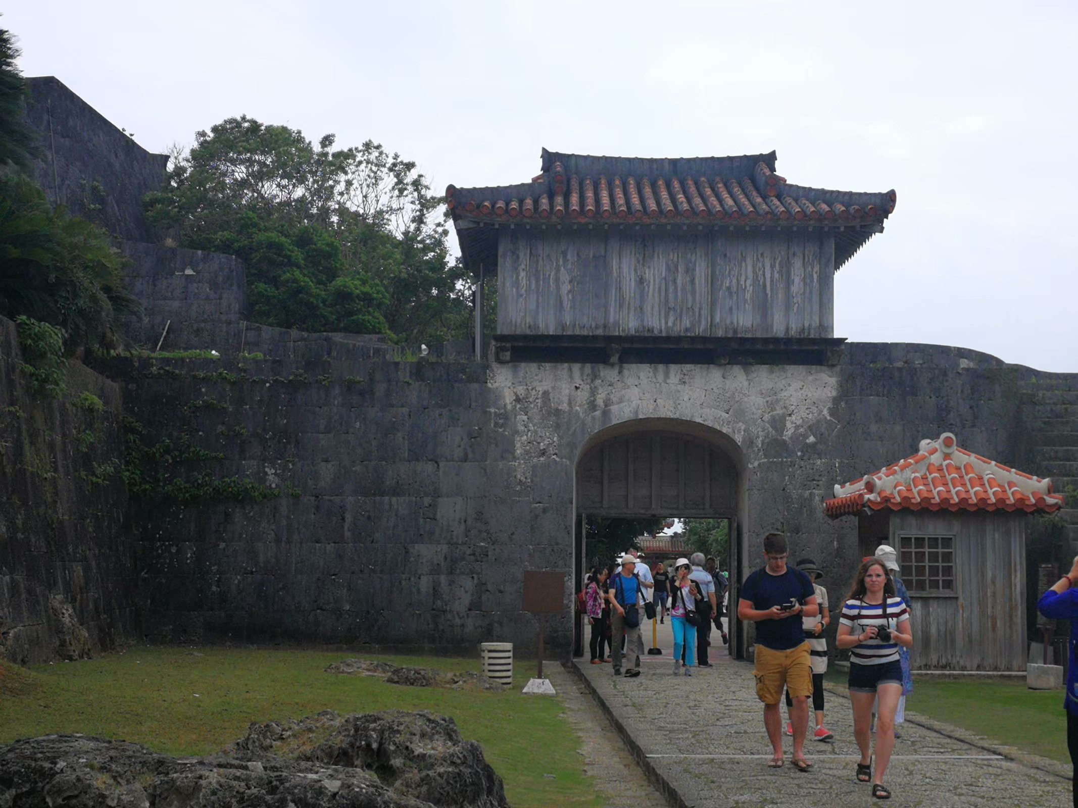 古琉球王国首都首里城遗址,探秘古村落