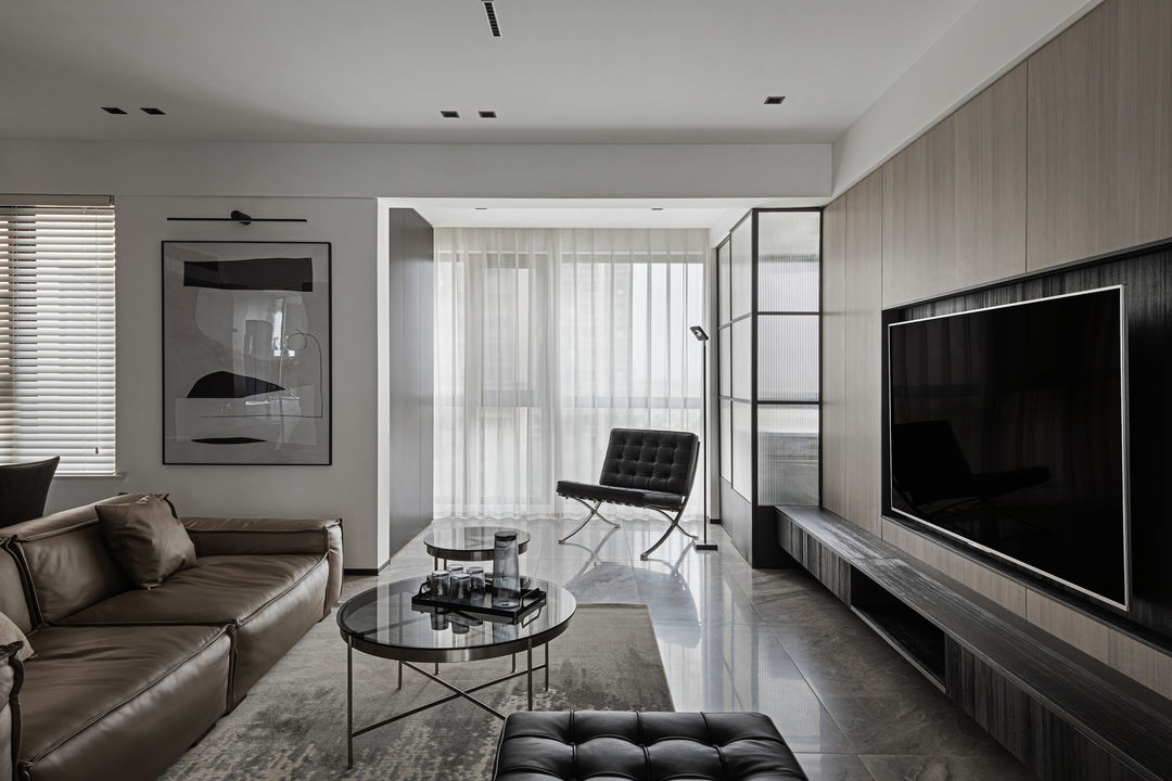 120平现代新中式设计越住越喜欢,大户型120平装修朴素舒适