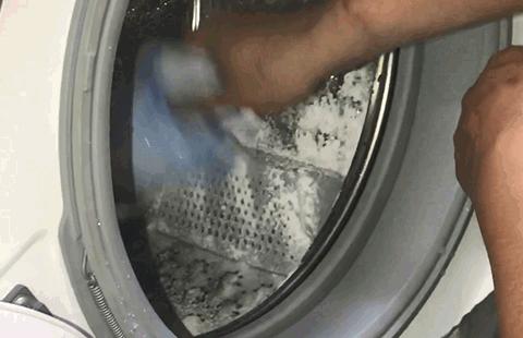 洗衣机发霉处理用小苏打和白醋,洗衣机发霉污渍的小妙招