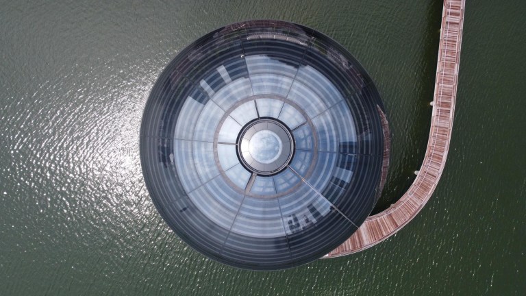 苹果在新加坡做了个球,或成地标级别的网红打卡圣地