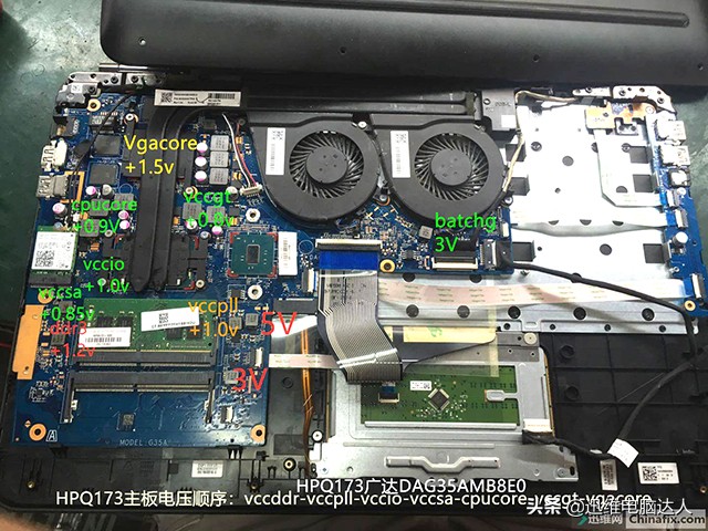 惠普q173维修,惠普暗夜精灵清灰后不开机