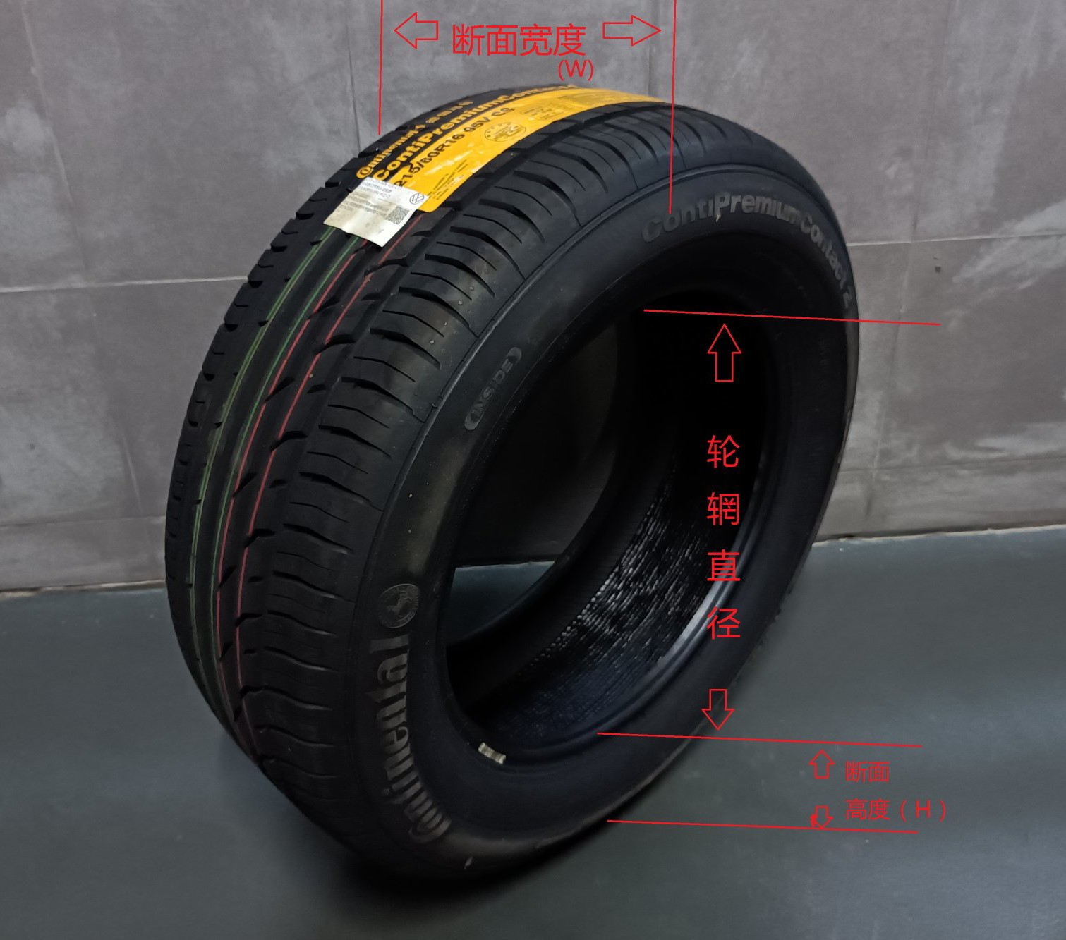 怎样看轮胎的型号和规格,家用轿车轮胎规格可以更换吗