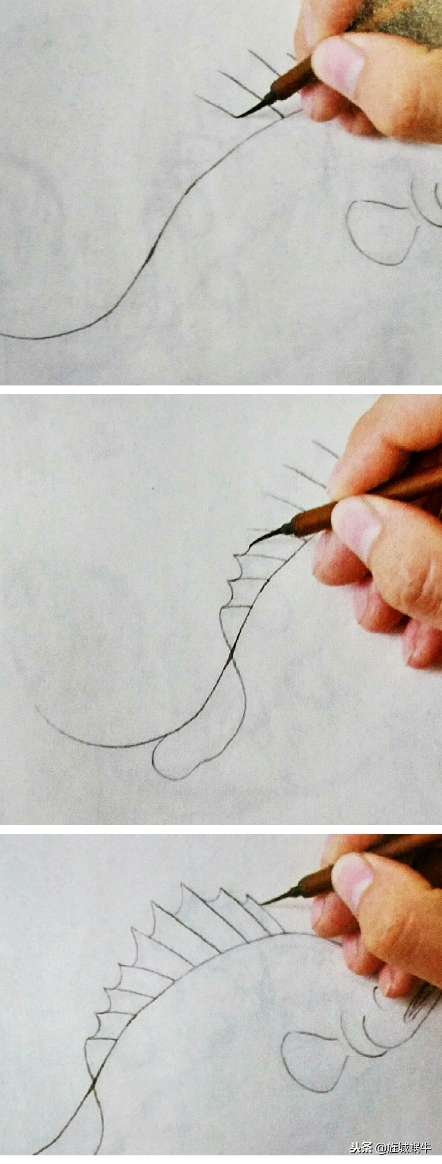 鳜鱼画法小视频,鳜鱼工笔画法视频