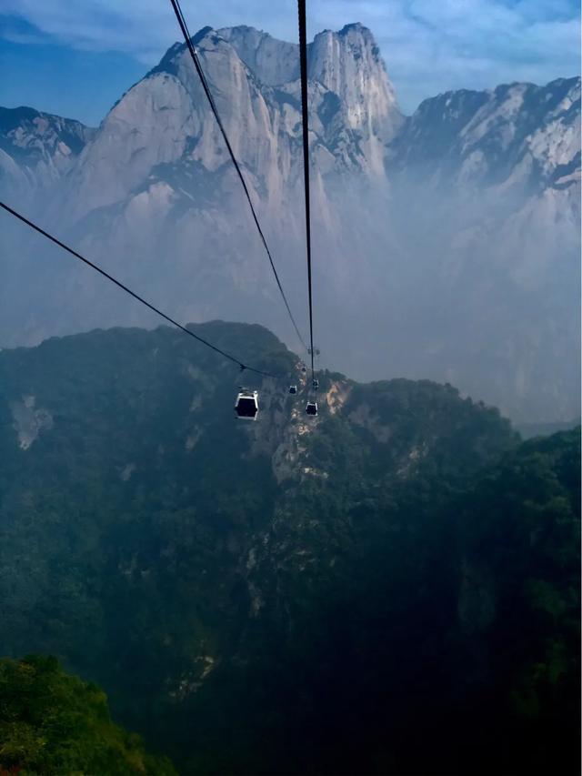 华山自驾最惊险的道路,华山最惊险的公路
