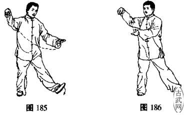 24式简化太极拳云手,杨式24式简化太极拳