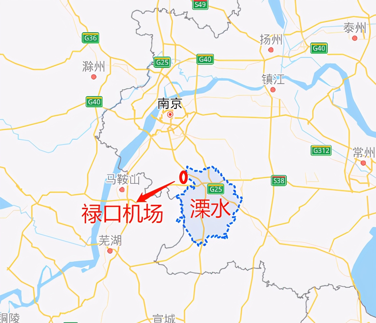 南京南部片区溧水,南京南部新城地域划分