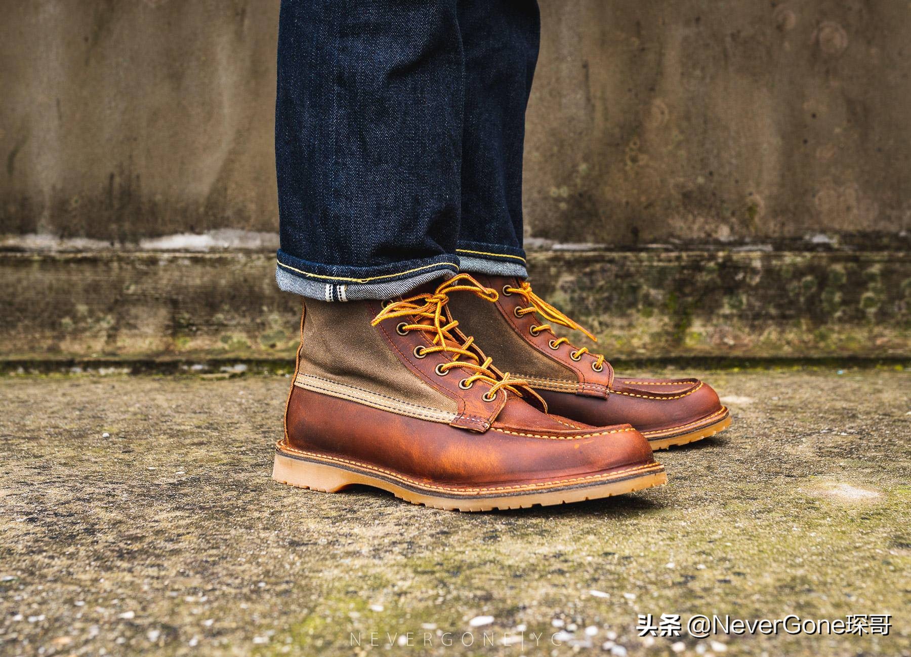 红翼redwing经典875工装靴,红翼redwing8111工装靴