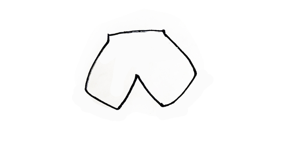 简笔画衣服教程幼儿园,衣服简单亲子简笔画