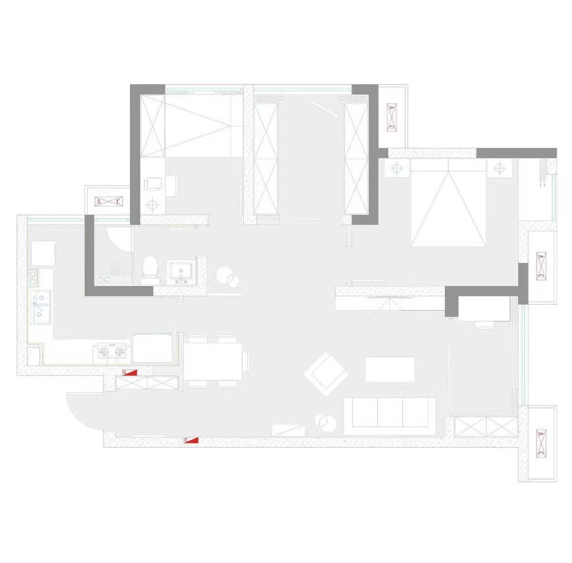 88平原木风格装修效果图,日式简约原木风院子