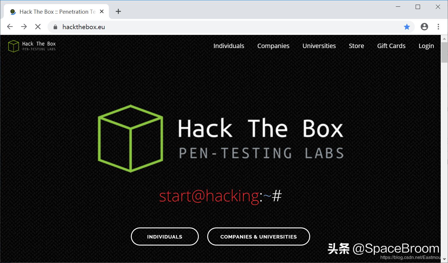三十七，Web渗透提高班之hackthebox在线靶场注册及入门知识