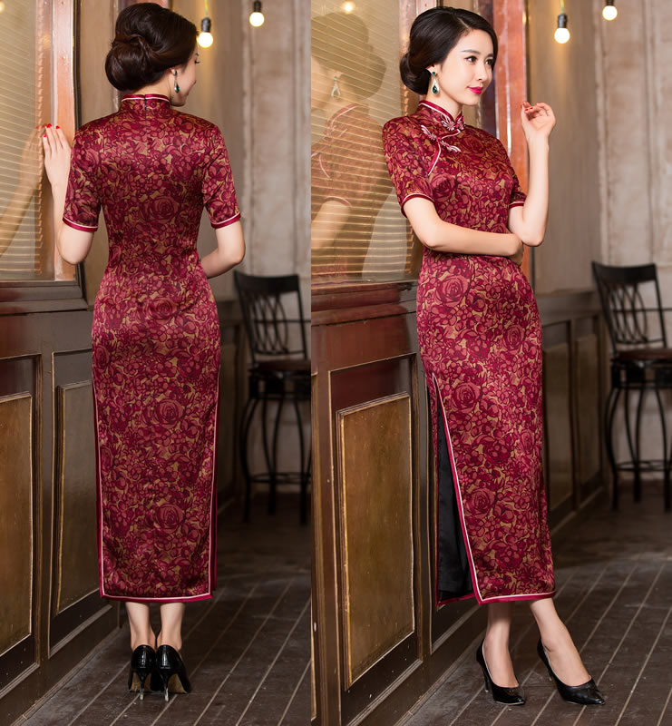 穿旗袍的女人优雅精致,穿旗袍的女人真有韵味