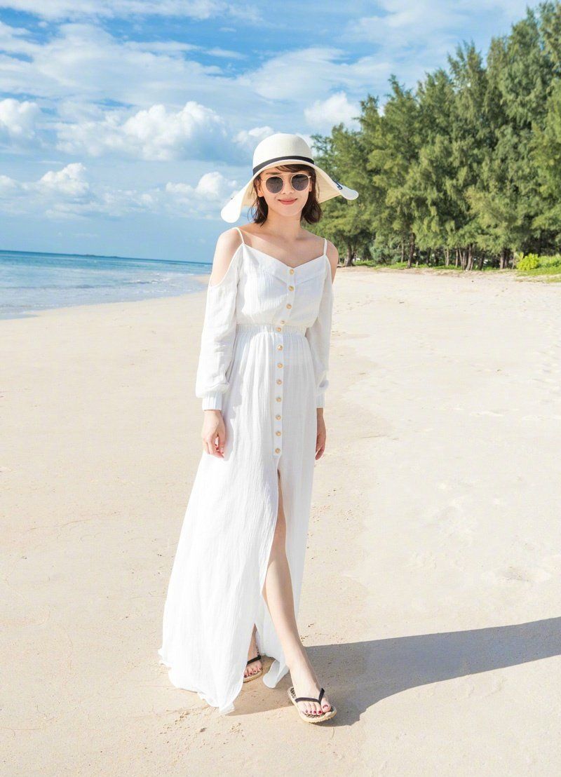 显胖的裙子怎么补救,春秋显白显瘦显高穿搭