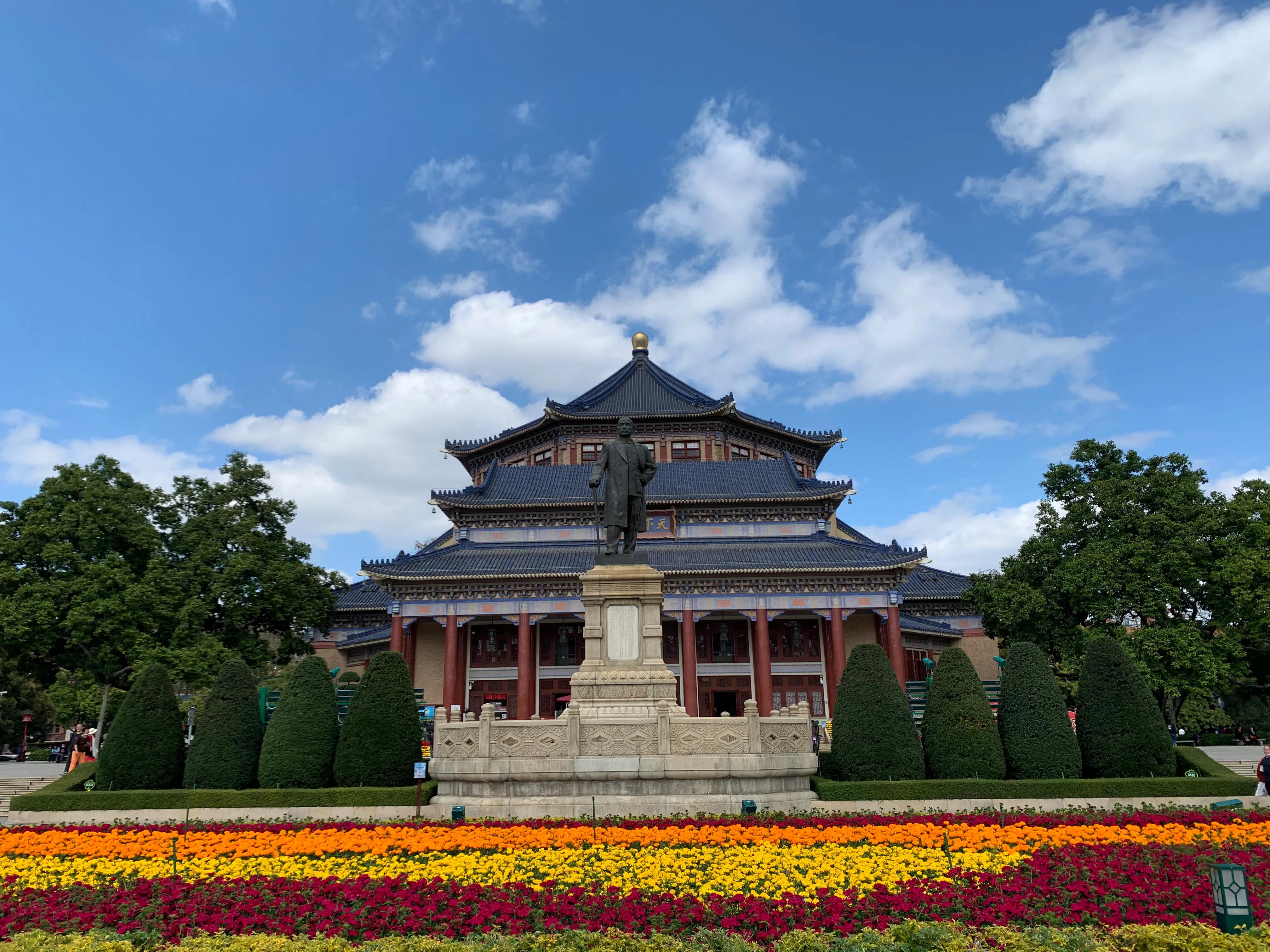 春节期间的越秀公园,越秀区元旦游玩