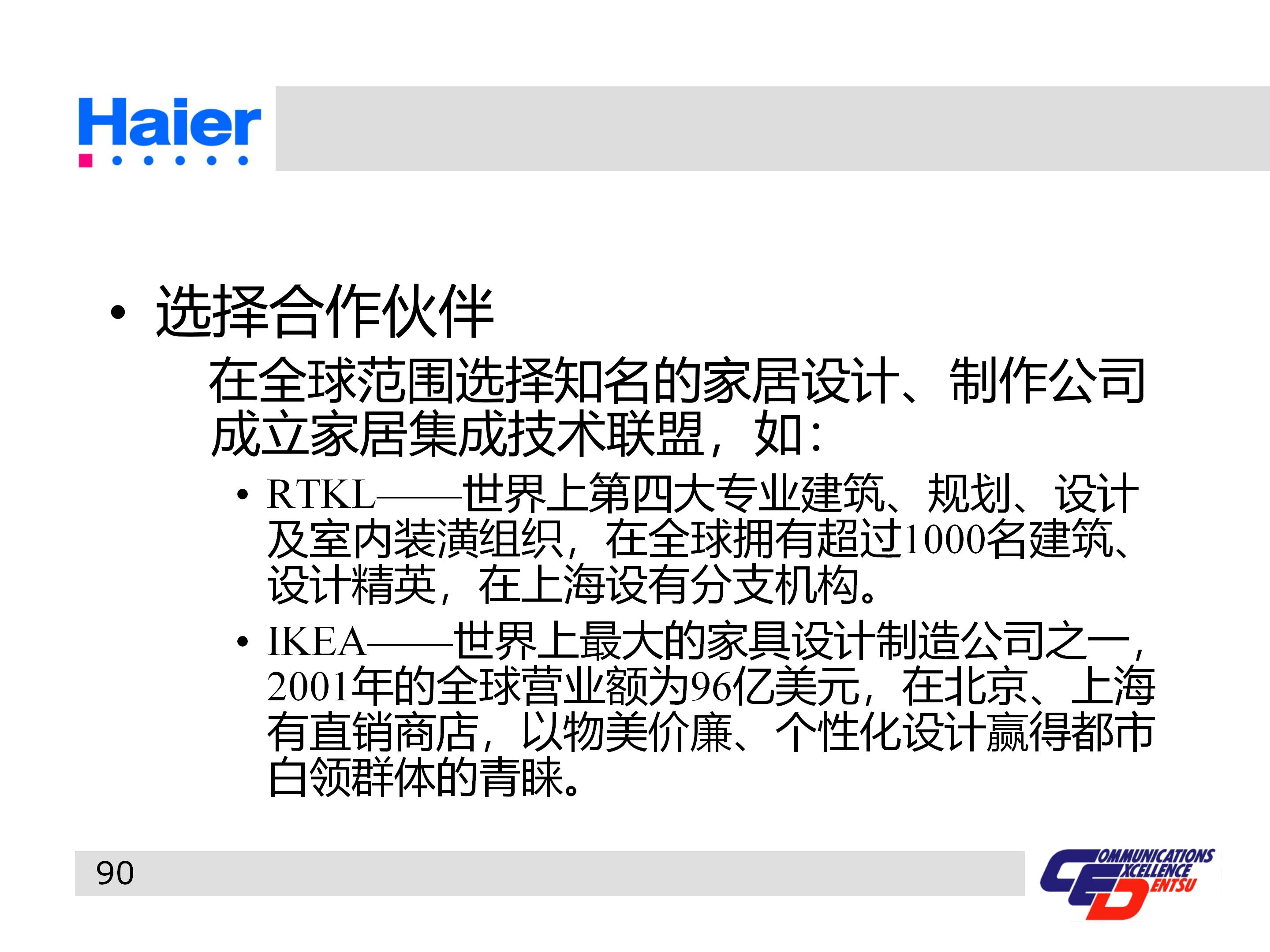 海尔集团经营战略与营销策略分析,海尔集团发展战略分析ppt