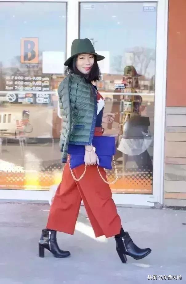 阔腿裤和鞋子的搭配,阔腿裤和鞋的穿搭