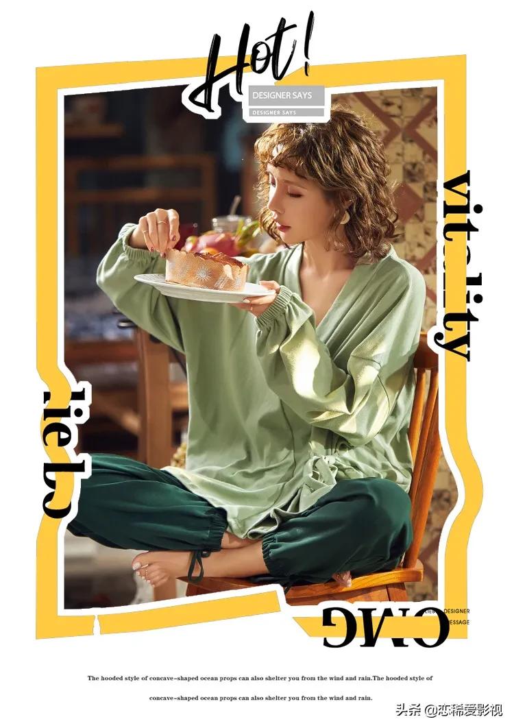 睡衣家居服简约大气,家居服睡衣可外穿的奢华品