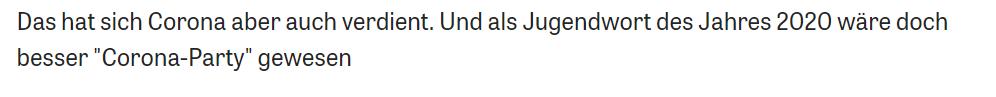 2020德国年度词汇揭晓！前10里8个都与新冠有关