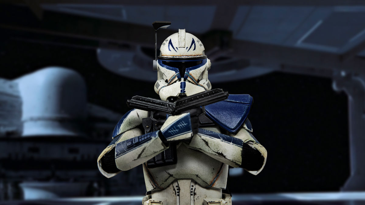 星球大战克隆人雷克斯头像,星球大战克隆人盔甲涂装