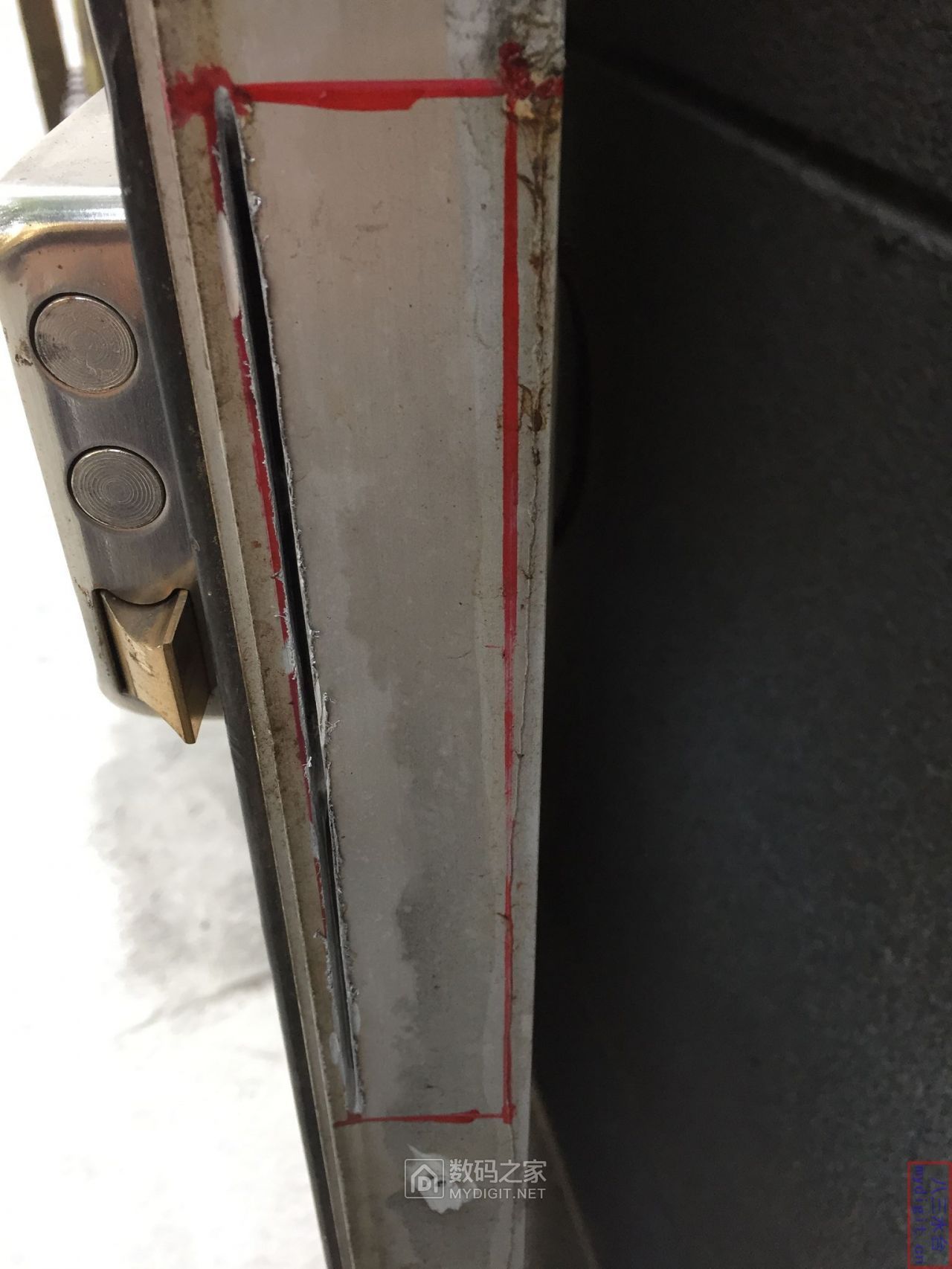 老式防盗门如何安装指纹锁,老防盗门指纹锁安装教程