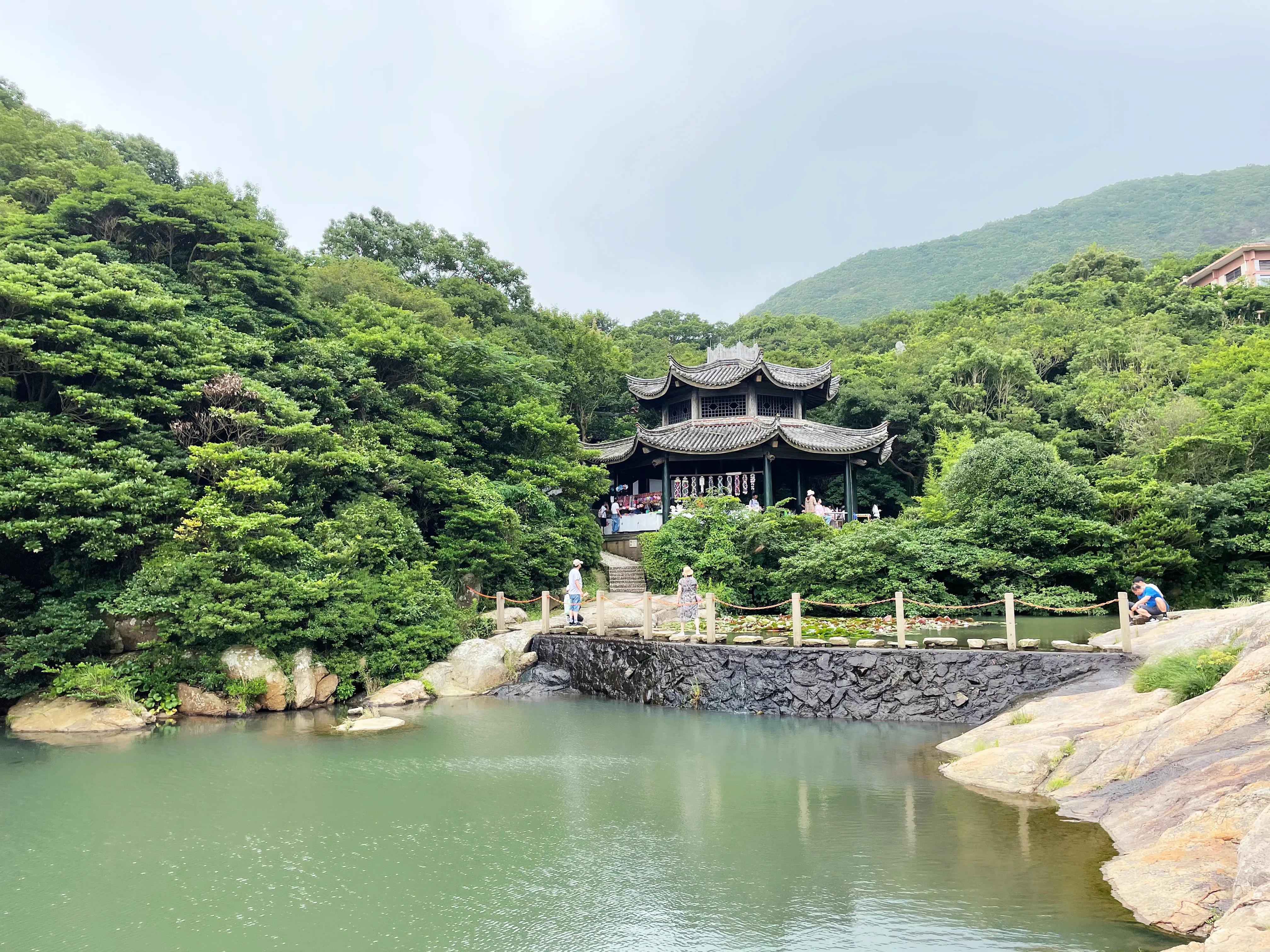 舟山桃花岛武侠城,舟山群岛桃花岛金庸文化园