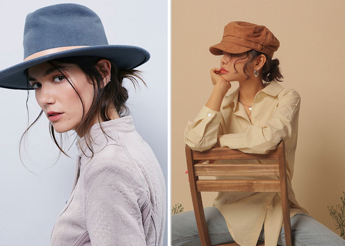 戴帽子发型修饰脸型,戴帽子不好看的头型