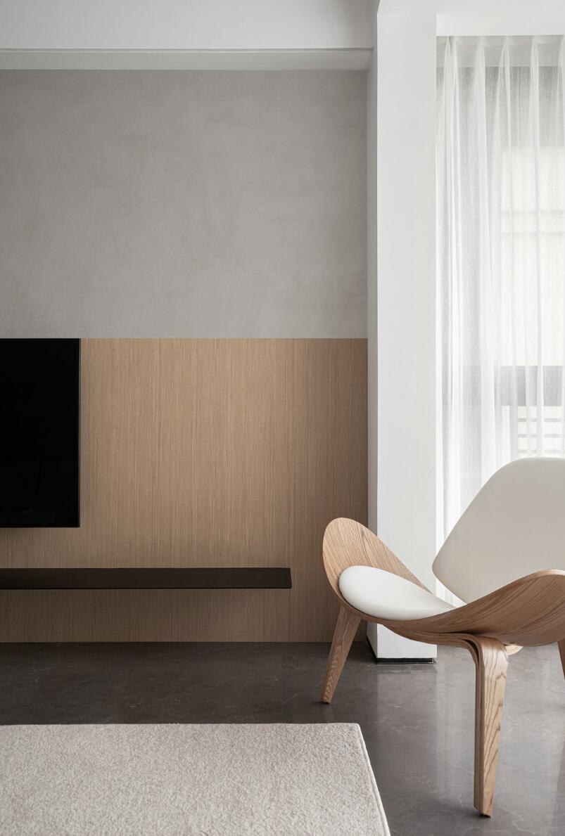 不包门窗套效果,全屋不做门窗套