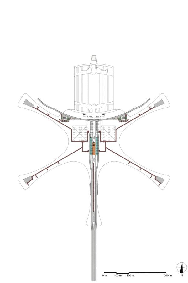 大兴机场平面图纸,北京大兴机场设计图费用