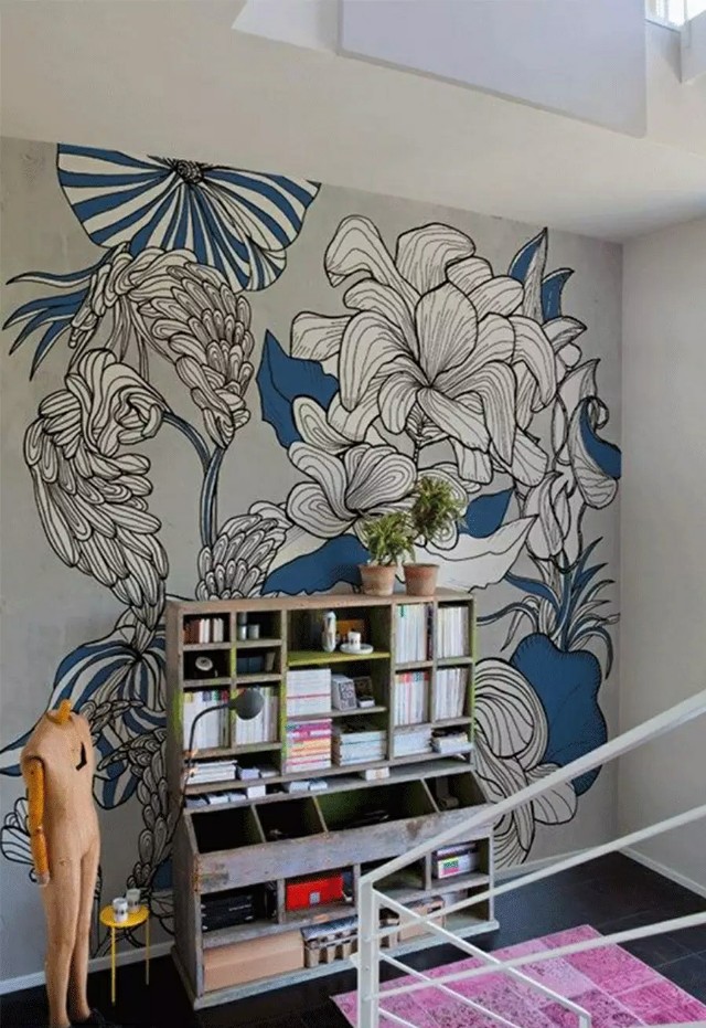 手绘墙绘必看,简单手绘墙绘