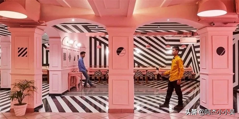 黑白极简瓷砖推荐,黑白瓷砖卫生间图