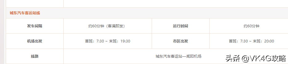 西安机场大巴到咸阳时刻表,西安机场大巴咸阳专线