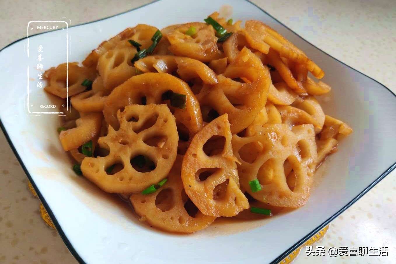 立秋后吃莲藕的七大功效,炒时令藕片