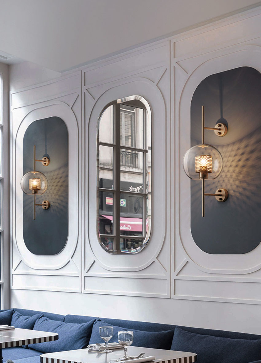 客厅壁灯一对推荐,家里的壁灯