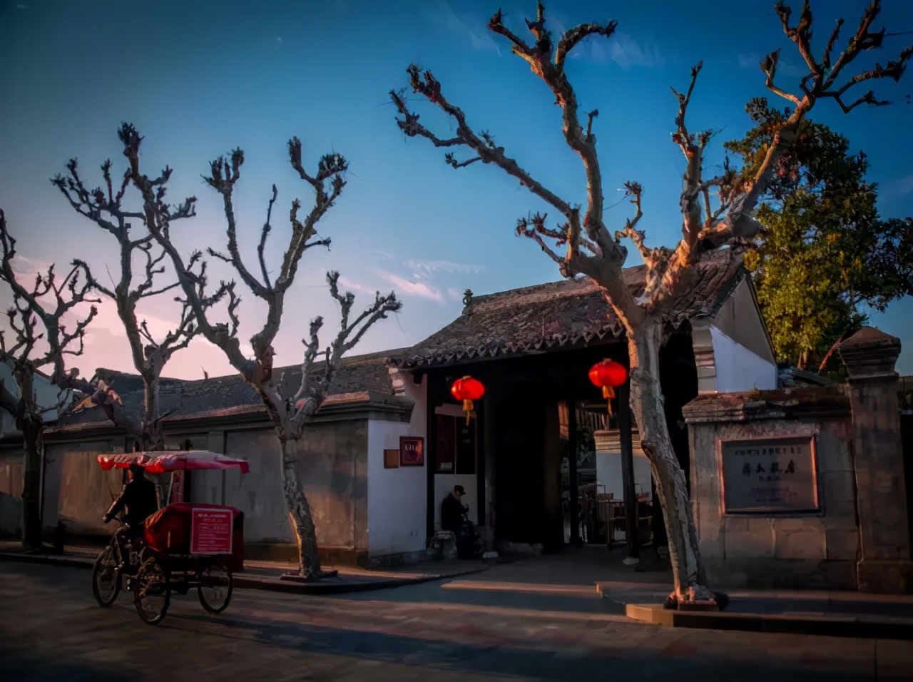 民国小镇浙江溪口,宁波溪口民国风情街