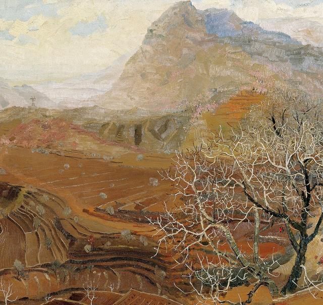 吴冠中江南风光,吴冠中白桦林创意美术