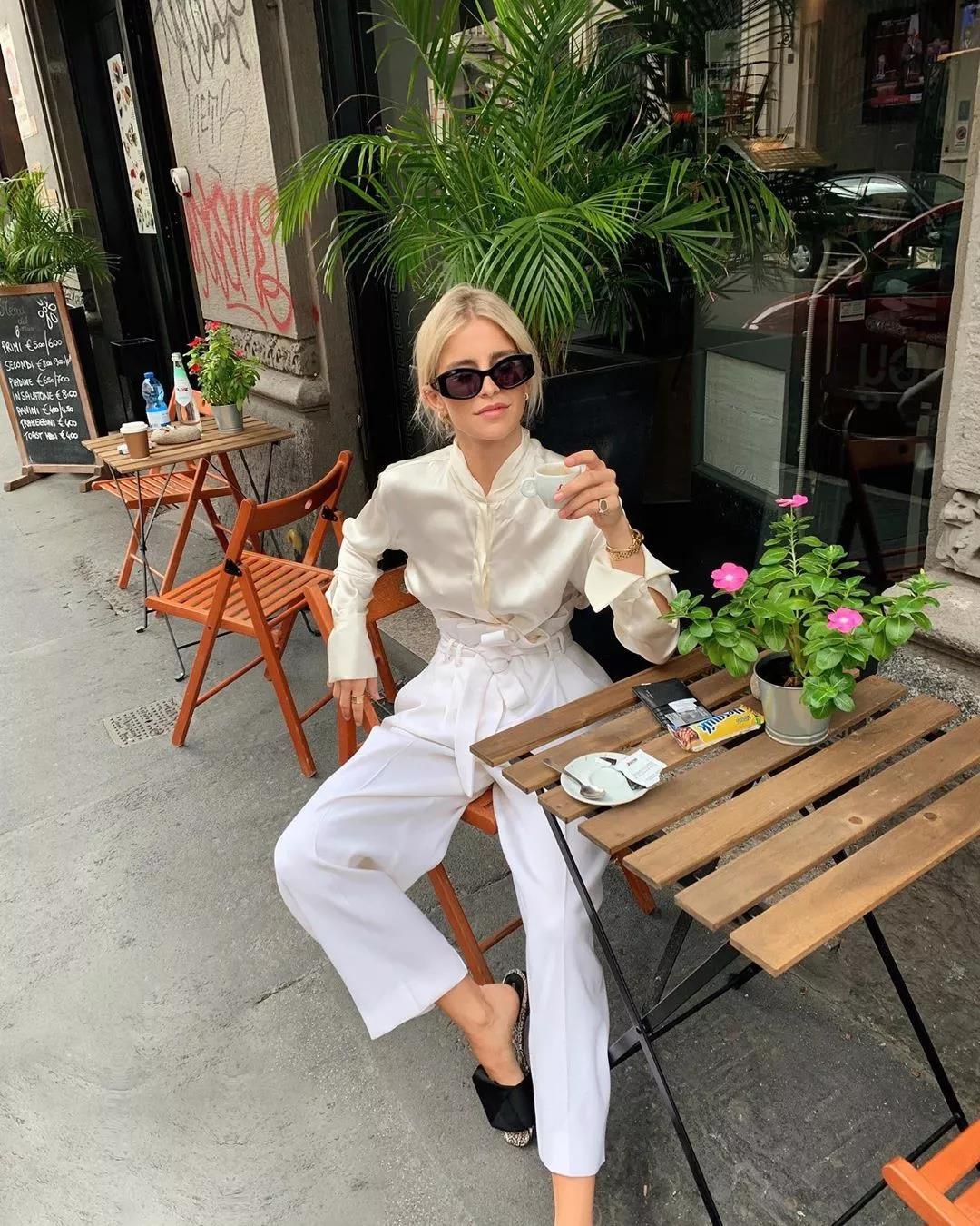 复古巴洛克衬衫穿搭,巴洛克风衬衫穿搭