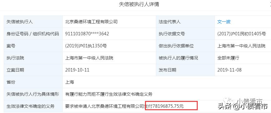 200亿资产“民营环保龙头”无法兑付10亿，创始人却百亿身家
