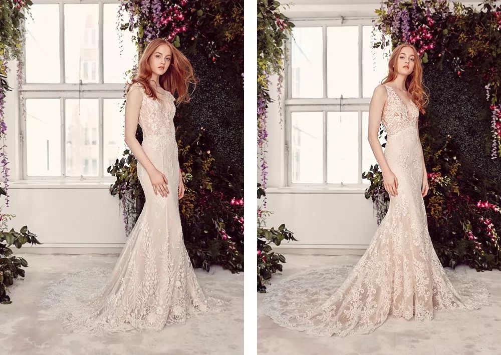 昆凌唐嫣谁漂亮,昆凌婚纱和baby婚纱