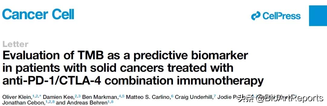 《细胞》子刊：肿瘤免疫疗法，效果差强人意？