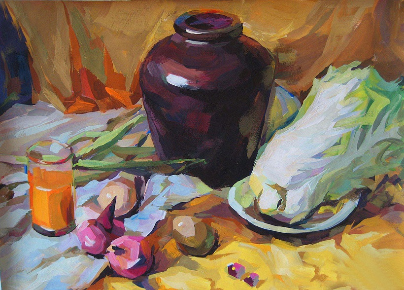 怎样画好水粉画,如何画好水粉画教程