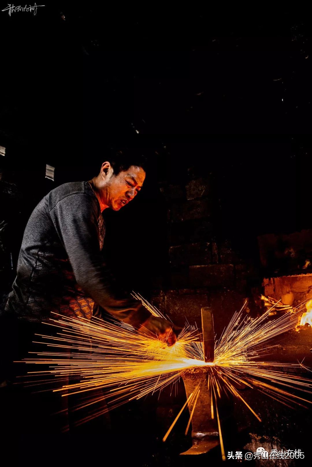 传统手艺人打铁匠,清溪传统打铁哪家有实力