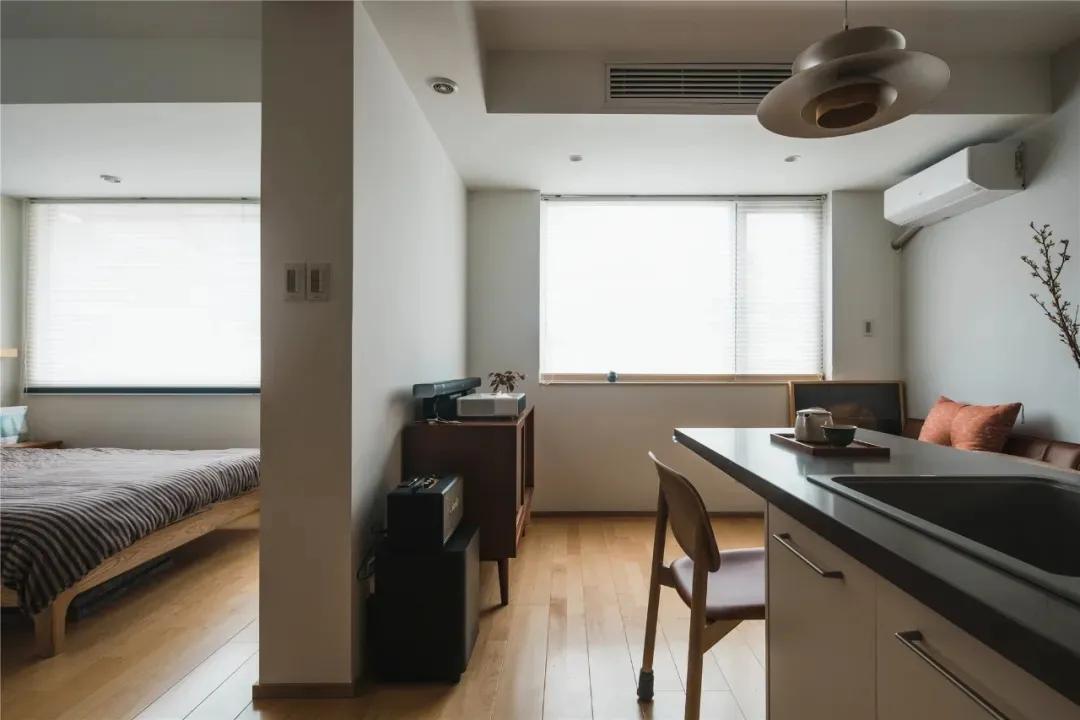 上海网红街道，客餐厨卧全打通、实现双动线，救活48㎡日式小户型