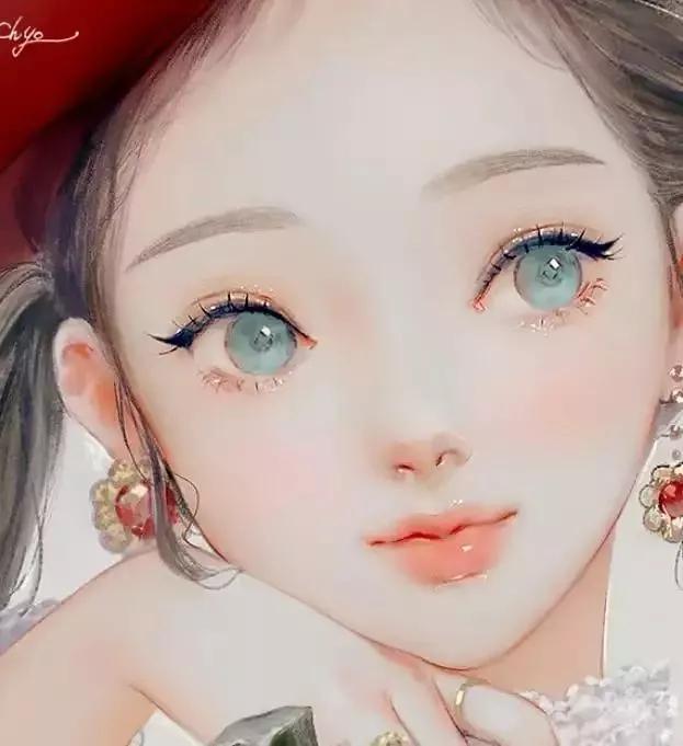 浓重的日式古风插画可爱又迷人,超有故事感的古风中国风插画