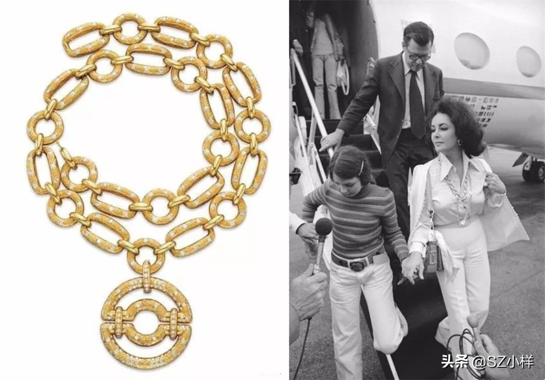 伊丽莎白泰勒传奇人生,伊丽莎白泰勒戴钻石