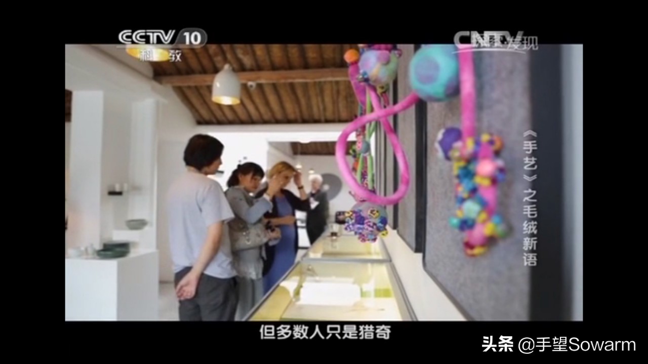 从伯明翰珠宝学院毕业后，她成为“国内羊毛珠宝第一人”