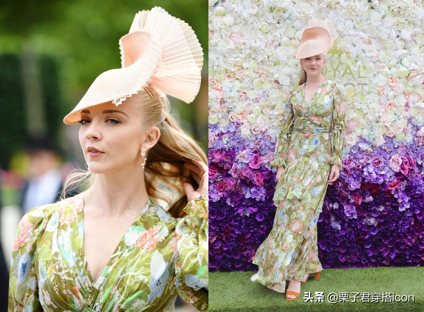 英国皇家赛马会现场,英国皇家赛马会观众再现貌美如花